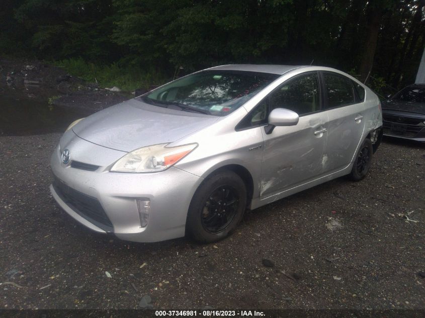 2013 TOYOTA PRIUS ONE/TWO/THREE/FOUR/FIVE - JTDKN3DU1D5638016