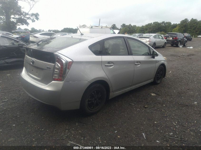2013 TOYOTA PRIUS ONE/TWO/THREE/FOUR/FIVE - JTDKN3DU1D5638016