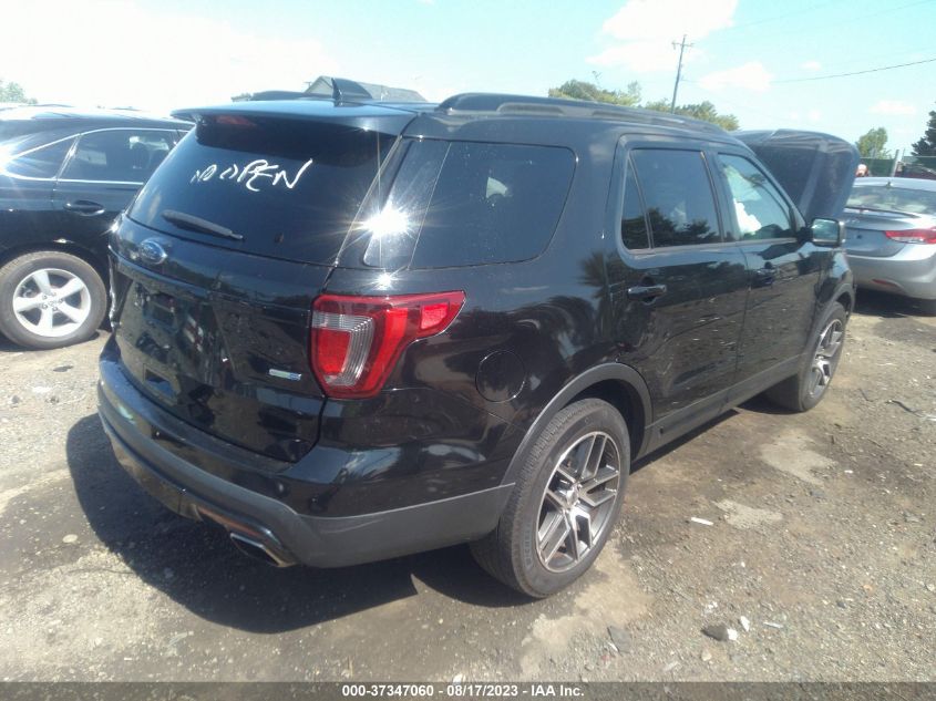 2017 FORD EXPLORER SPORT - 1FM5K8GT6HGD74707
