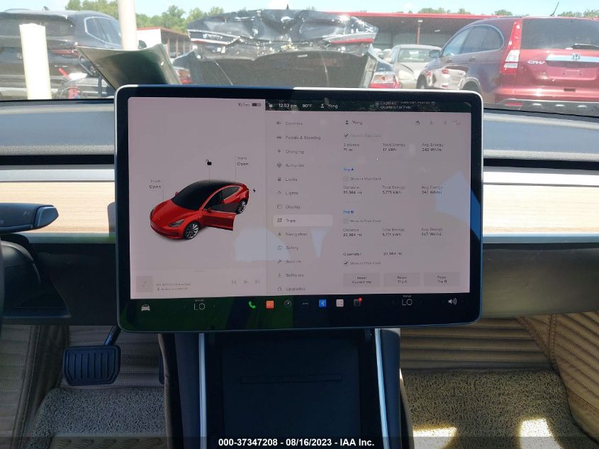 2019 TESLA MODEL 3 LONG RANGE/PERFORMANCE - 5YJ3E1EBXKF194443