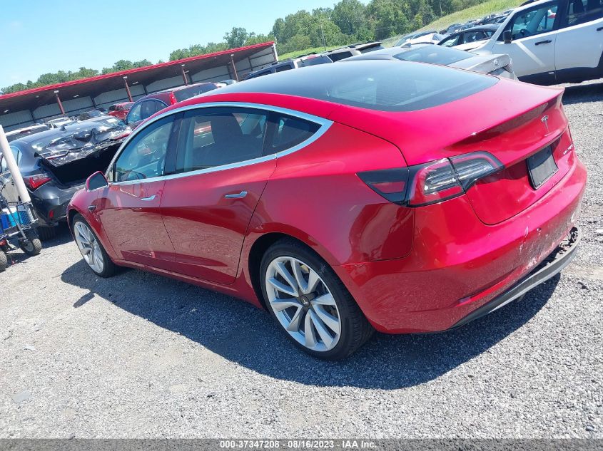 2019 TESLA MODEL 3 LONG RANGE/PERFORMANCE - 5YJ3E1EBXKF194443