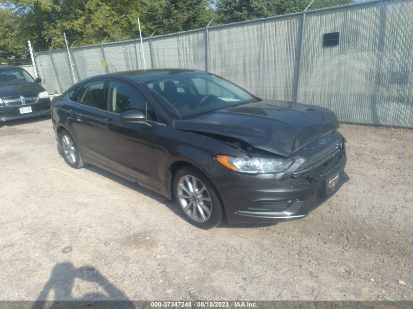 2017 FORD FUSION SE - 3FA6P0H74HR227233