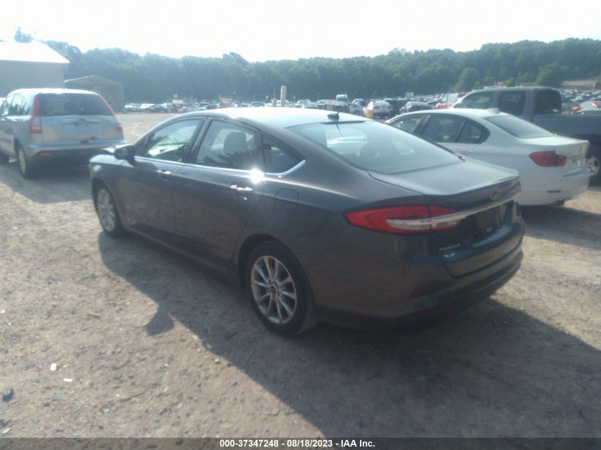 2017 FORD FUSION SE - 3FA6P0H74HR227233