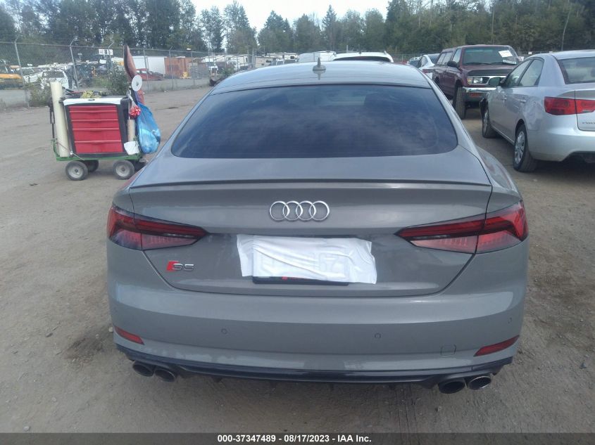 2019 AUDI S5 SPORTBACK PREMIUM PLUS WAUB4CF58KA099548