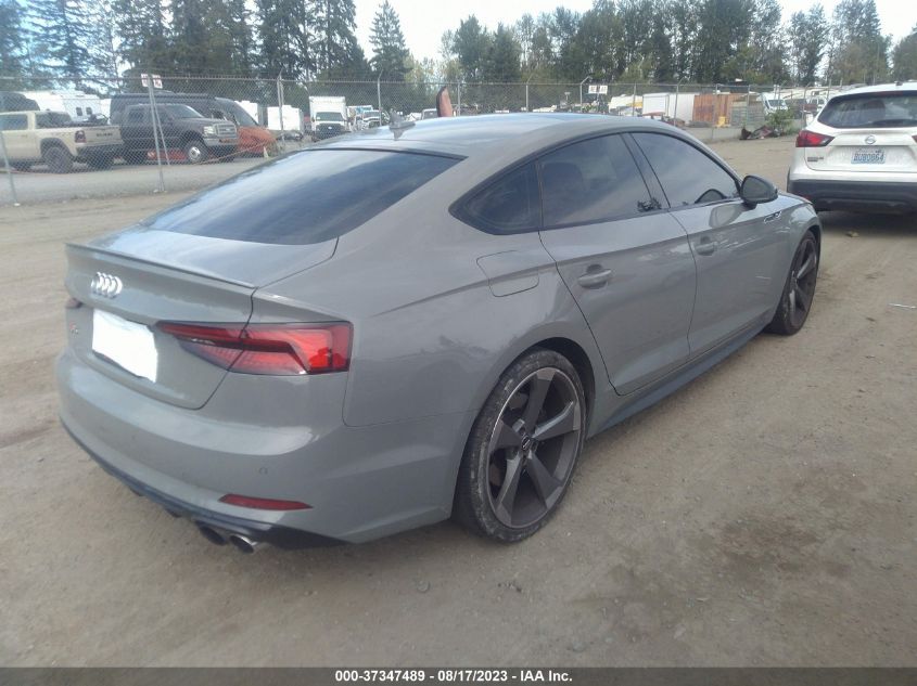 2019 AUDI S5 SPORTBACK PREMIUM PLUS WAUB4CF58KA099548