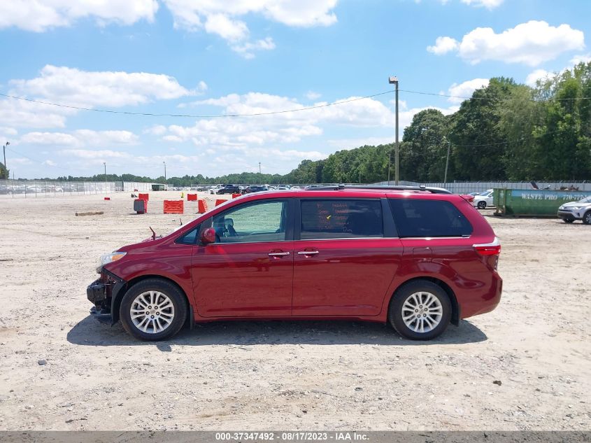 2015 TOYOTA SIENNA XLE/LIMITED - 5TDYK3DC6FS569573