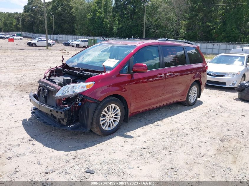 2015 TOYOTA SIENNA XLE/LIMITED - 5TDYK3DC6FS569573