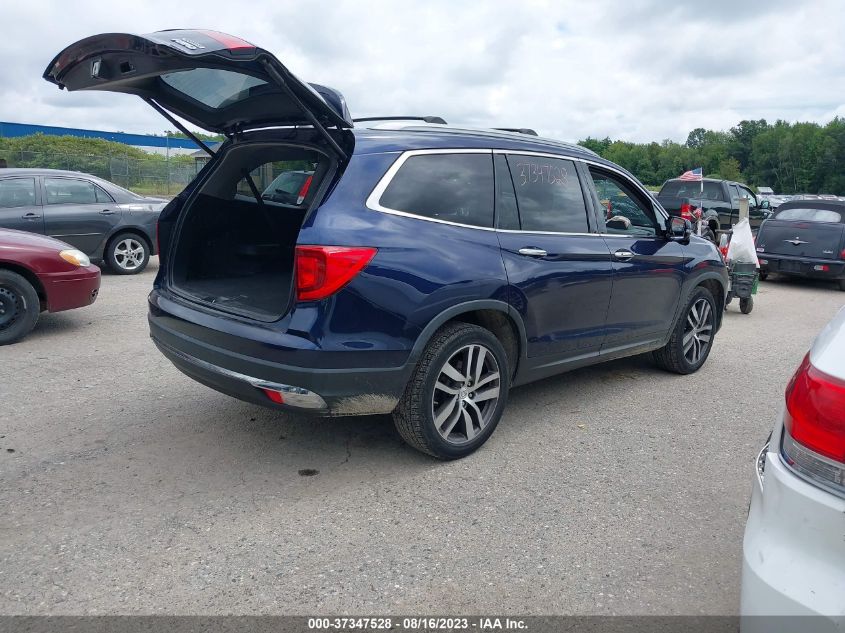 2016 HONDA PILOT TOURING - 5FNYF6H92GB074832