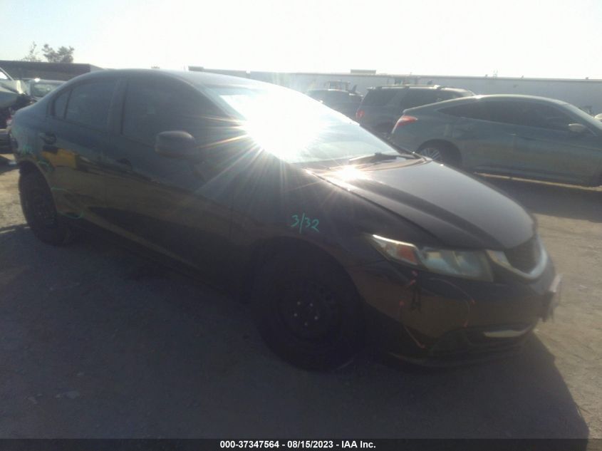 2013 HONDA CIVIC SDN LX - 19XFB2F50DE063311