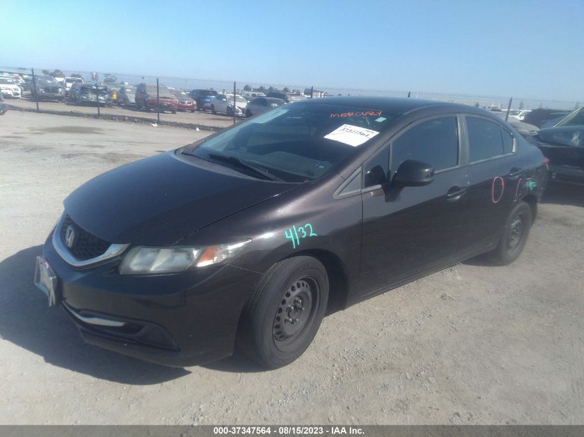 2013 HONDA CIVIC SDN LX - 19XFB2F50DE063311