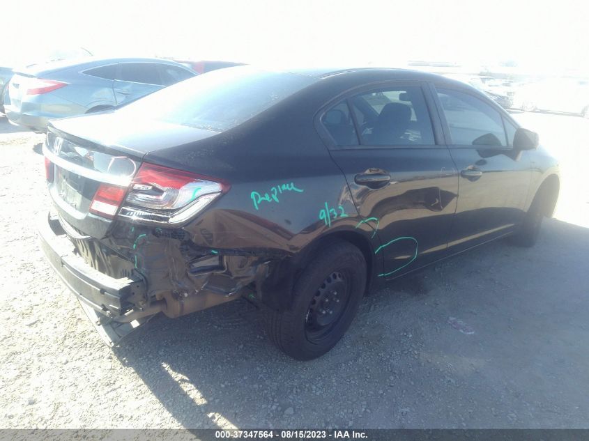 2013 HONDA CIVIC SDN LX - 19XFB2F50DE063311