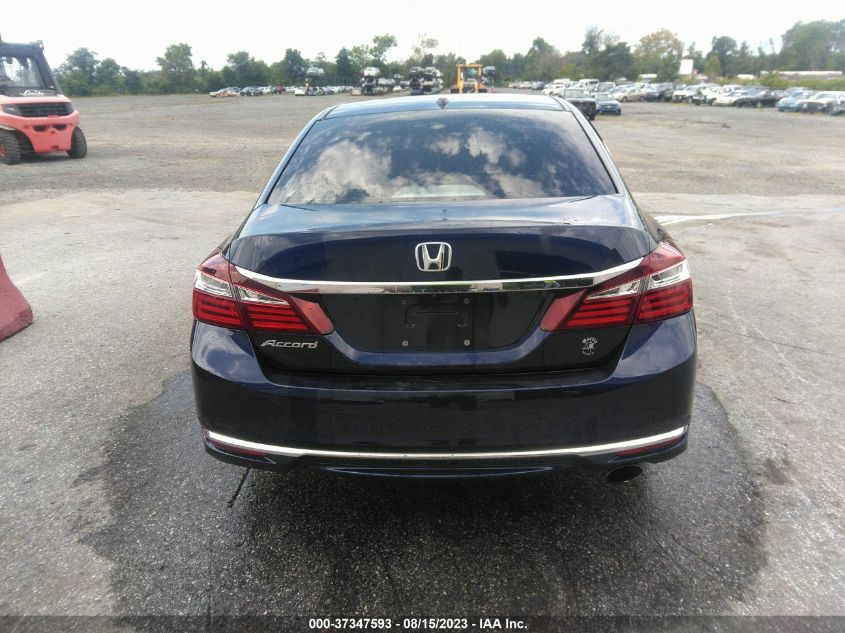 2017 HONDA ACCORD SEDAN EX-L - 1HGCR2F92HA152485
