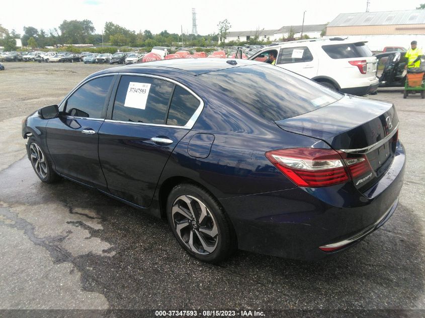 2017 HONDA ACCORD SEDAN EX-L - 1HGCR2F92HA152485