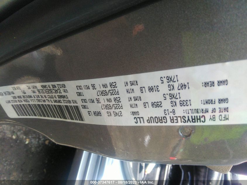 2014 CHRYSLER TOWN & COUNTRY TOURING - 2C4RC1BG2ER132186