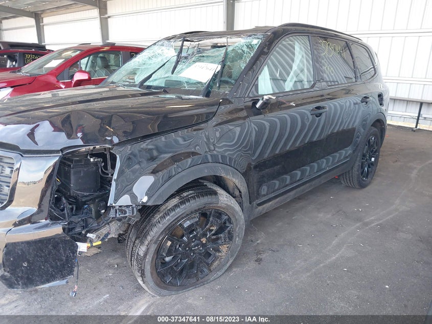 VIN 5XYP5DHC4NG275961 2022 KIA TELLURIDE SX