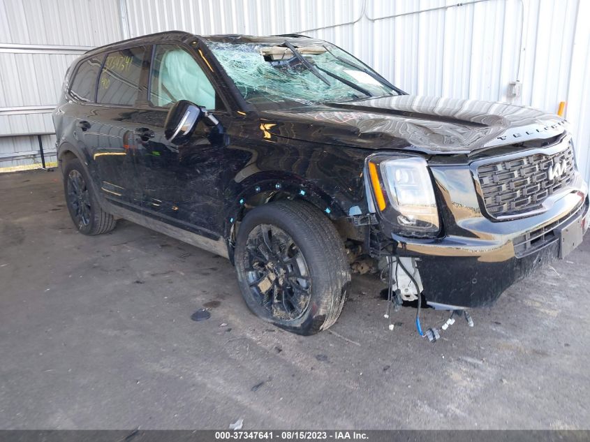 VIN 5XYP5DHC4NG275961 2022 KIA TELLURIDE SX