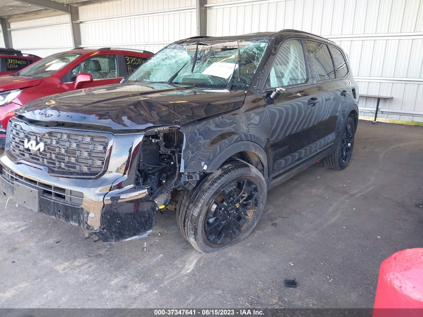 VIN 5XYP5DHC4NG275961 2022 KIA TELLURIDE SX