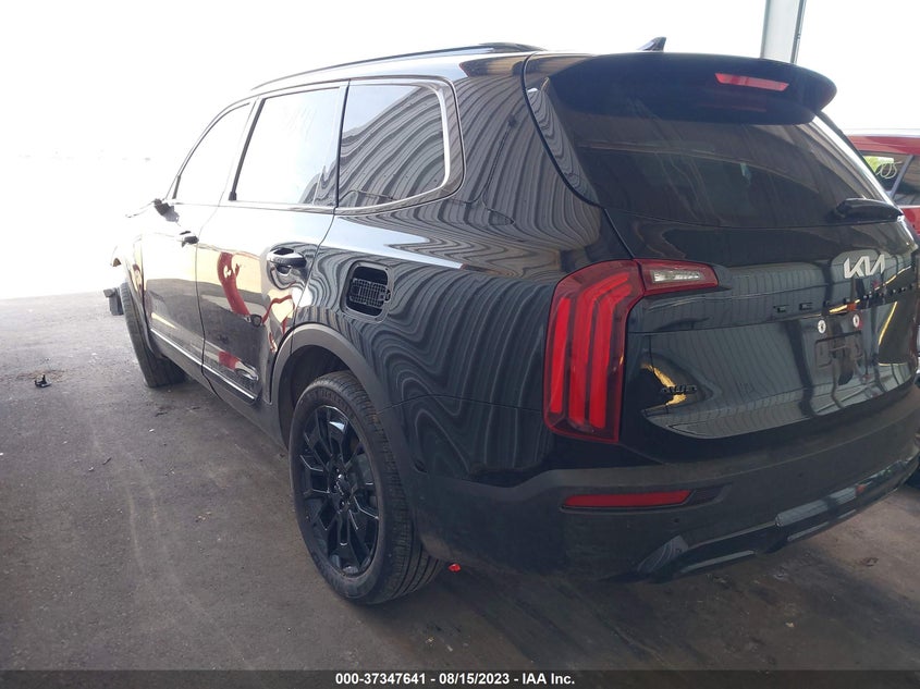 VIN 5XYP5DHC4NG275961 2022 KIA TELLURIDE SX