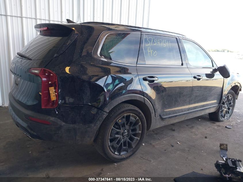 VIN 5XYP5DHC4NG275961 2022 KIA TELLURIDE SX