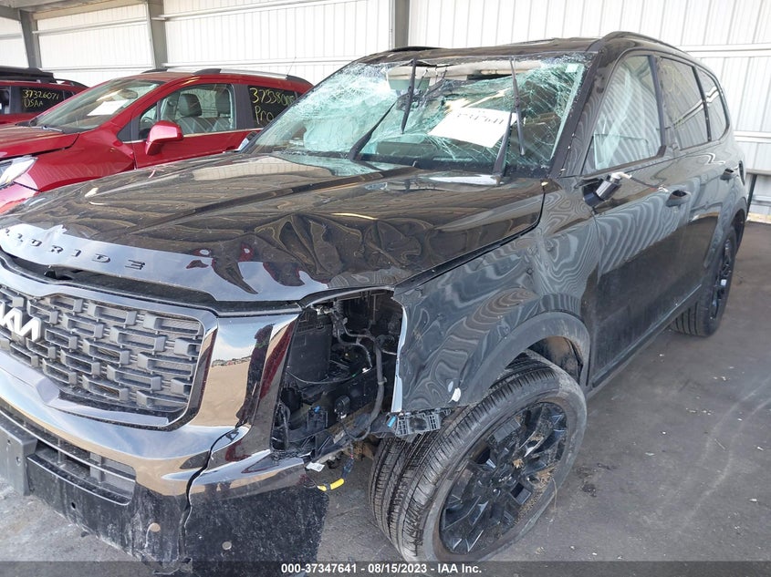 VIN 5XYP5DHC4NG275961 2022 KIA TELLURIDE SX