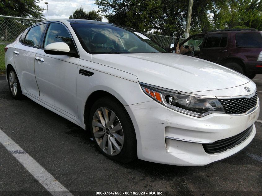 2018 KIA OPTIMA EX - 5XXGU4L36JG206410