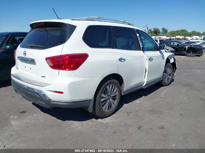 2017 NISSAN PATHFINDER S/SV/SL/PLATINUM - 5N1DR2MM2HC609208
