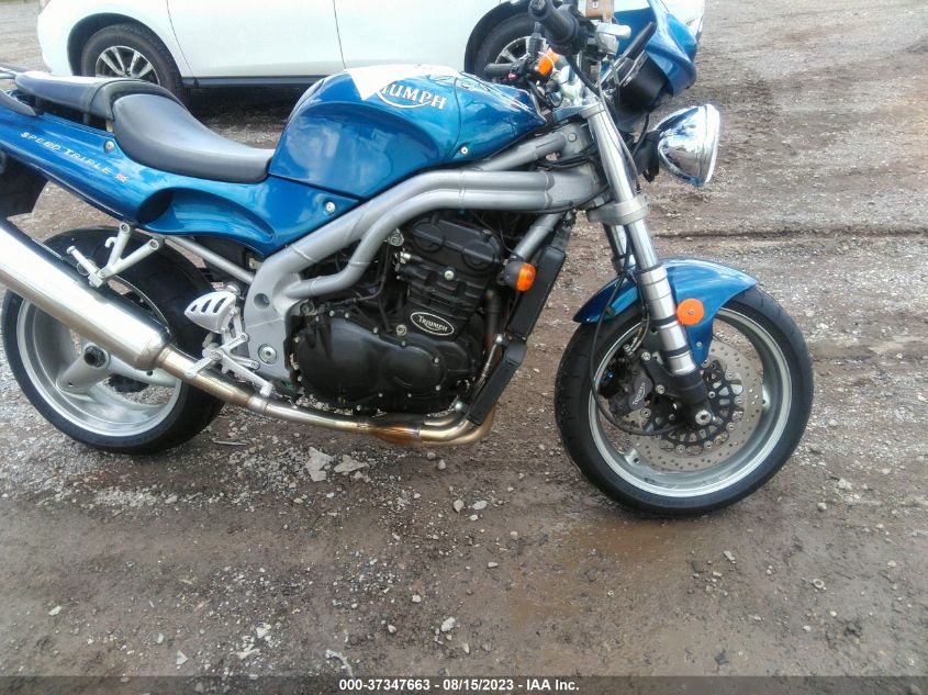 2001 TRIUMPH MOTORCYCLE SPEED TRIPLE SMT500FM31J130142