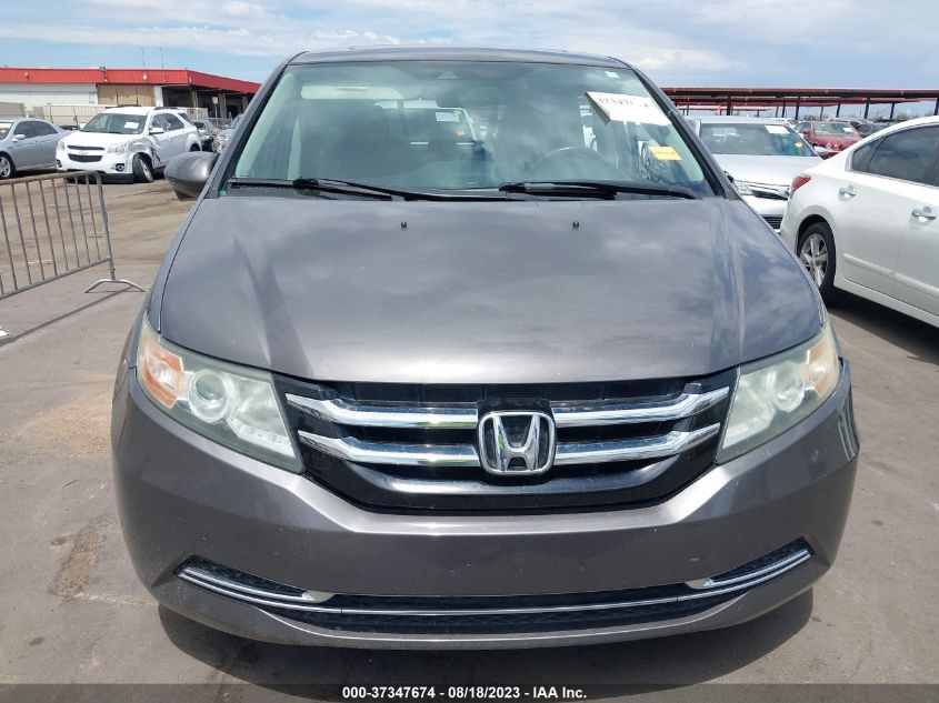 2014 HONDA ODYSSEY EX-L - 5FNRL5H68EB049248