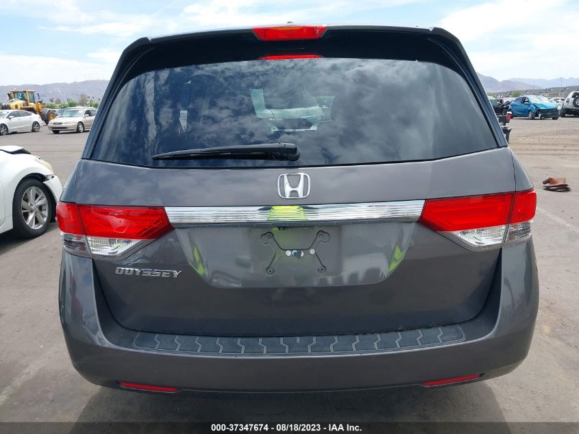 2014 HONDA ODYSSEY EX-L - 5FNRL5H68EB049248