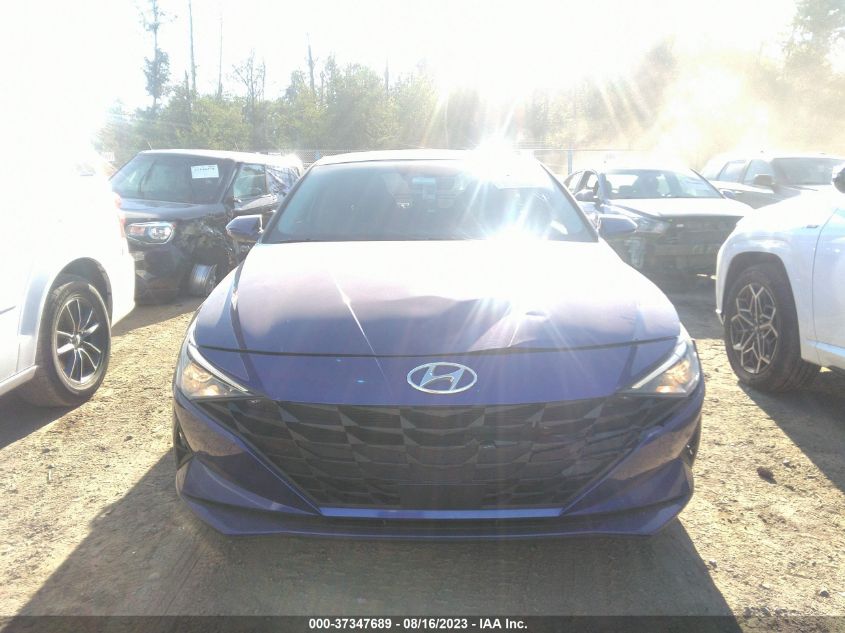 2022 HYUNDAI ELANTRA SEL - KMHLS4AG1NU296992