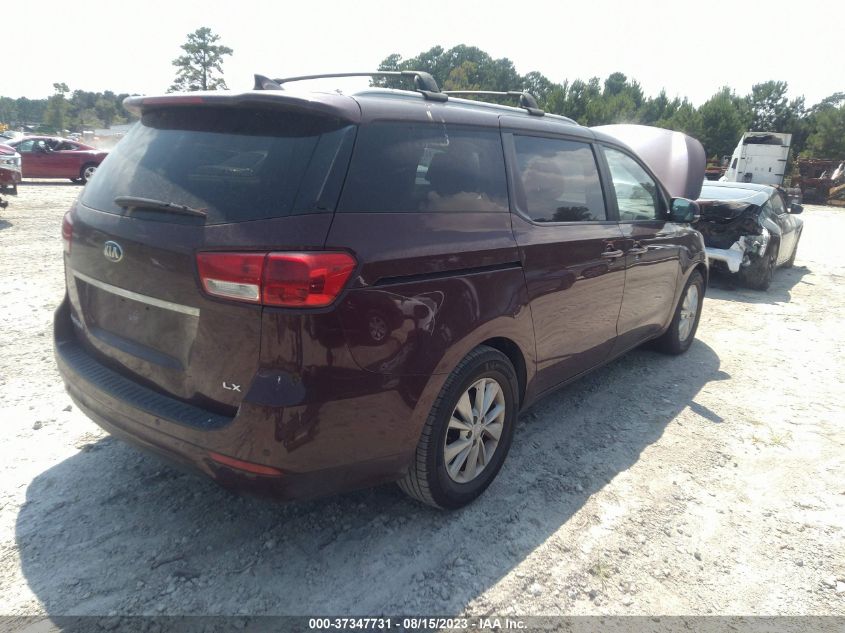 2016 KIA SEDONA LX - KNDMB5C13G6179185