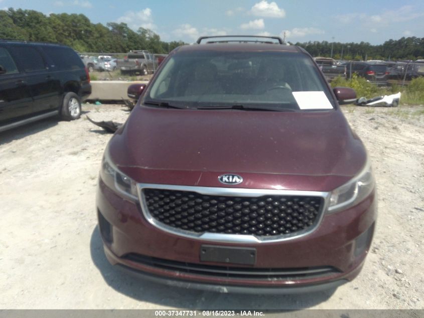 2016 KIA SEDONA LX - KNDMB5C13G6179185