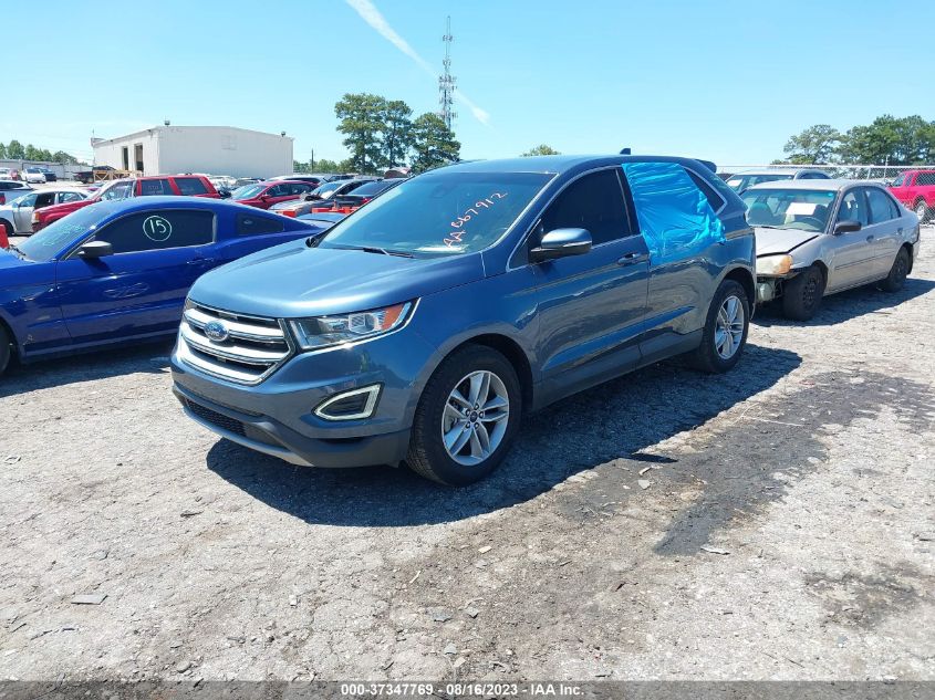 2FMPK3J95JBB67912 2018 FORD EDGE, photo no. 2