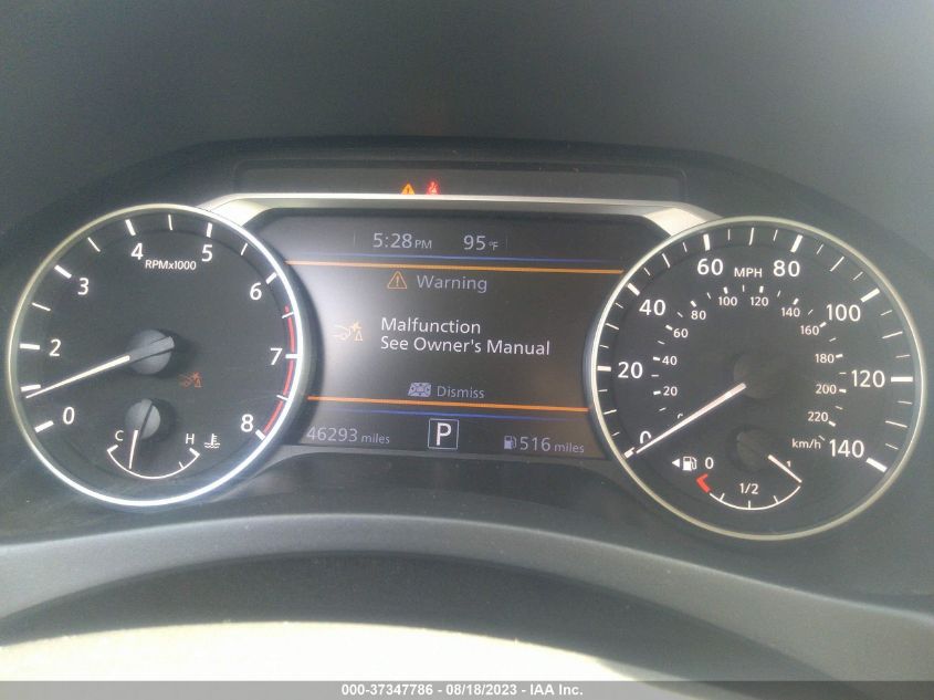 2019 NISSAN ALTIMA 2.5 SV - 1N4BL4DW7KN313192