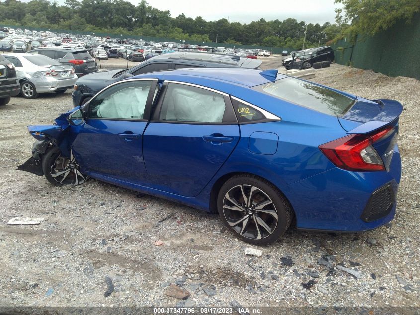 2019 HONDA CIVIC SI SEDAN - 2HGFC1E54KH702379
