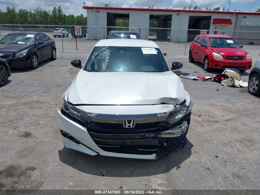 2021 HONDA ACCORD SEDAN SPORT - 1HGCV1F34MA072925