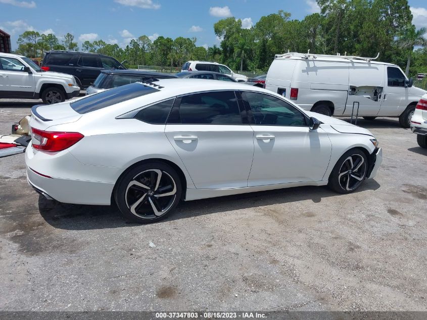 2021 HONDA ACCORD SEDAN SPORT - 1HGCV1F34MA072925