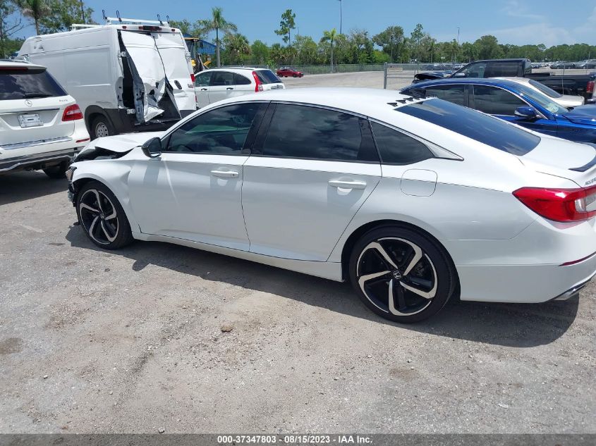 2021 HONDA ACCORD SEDAN SPORT - 1HGCV1F34MA072925