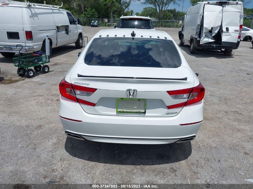 2021 HONDA ACCORD SEDAN SPORT - 1HGCV1F34MA072925