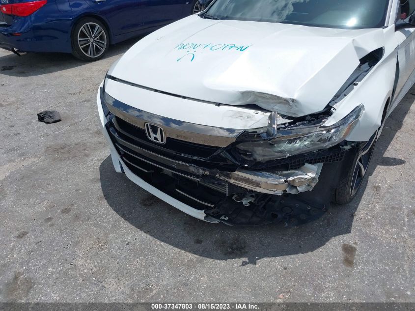 2021 HONDA ACCORD SEDAN SPORT - 1HGCV1F34MA072925