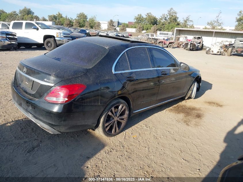 2016 MERCEDES-BENZ C-CLASS C 300 - 55SWF4KBXGU148469