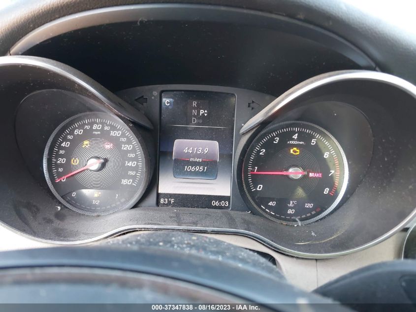 2016 MERCEDES-BENZ C-CLASS C 300 - 55SWF4KBXGU148469