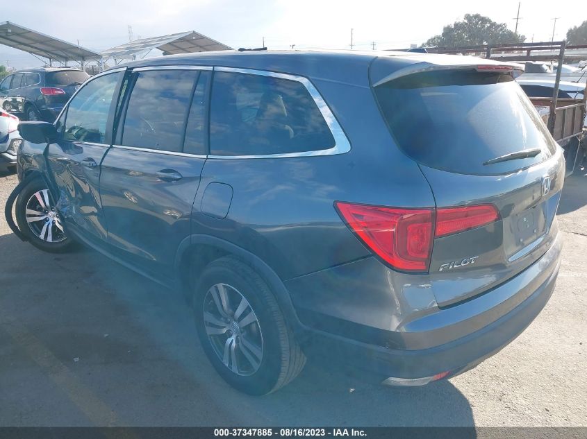 2016 HONDA PILOT EX - 5FNYF5H31GB058613
