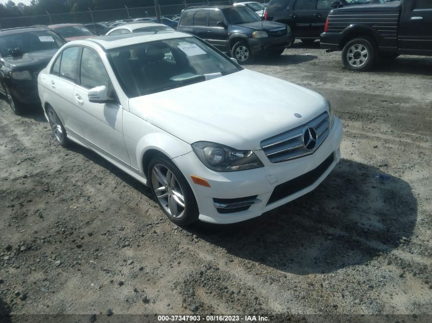 2013 MERCEDES-BENZ C-CLASS C 250 - WDDGF4HB9DA859670