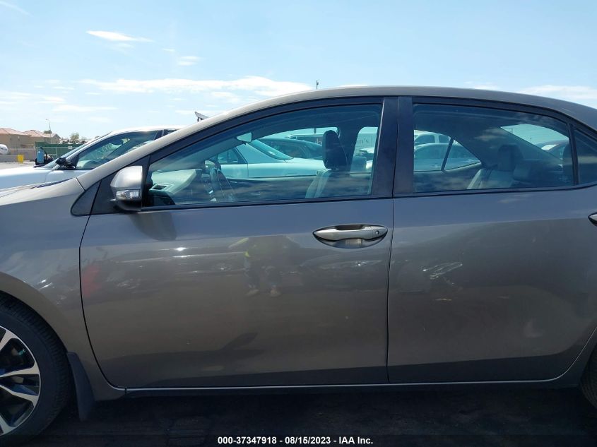 2019 TOYOTA COROLLA L/LE/SE/XLE/XSE - 2T1BURHE8KC138993