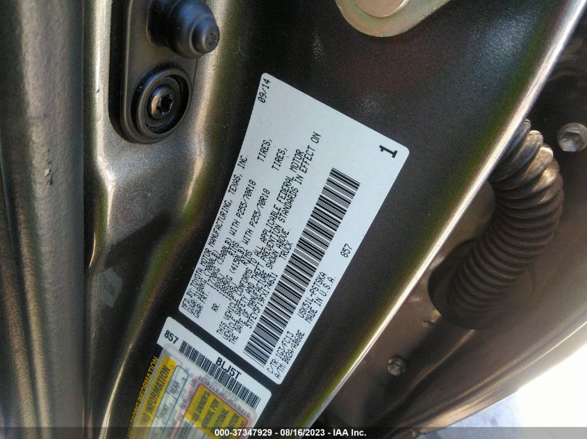 2015 TOYOTA TUNDRA 2WD TRUCK SR5 5TFEY5F19FX174681