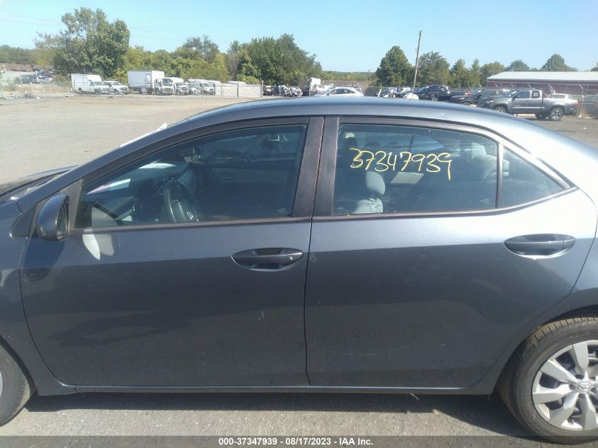 2014 TOYOTA COROLLA L/LE/S/S PLUS/LE PLUS - 2T1BURHE4EC167637