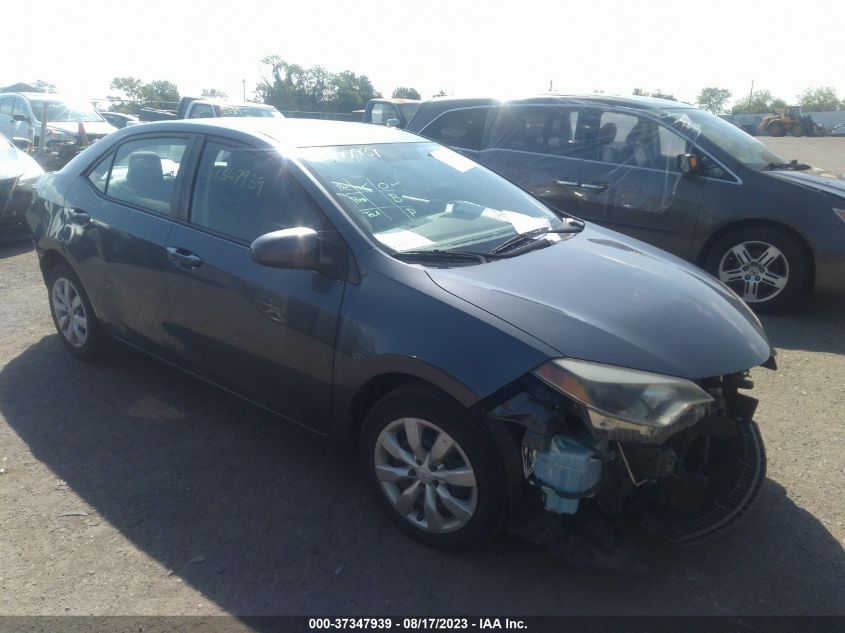 2014 TOYOTA COROLLA L/LE/S/S PLUS/LE PLUS - 2T1BURHE4EC167637