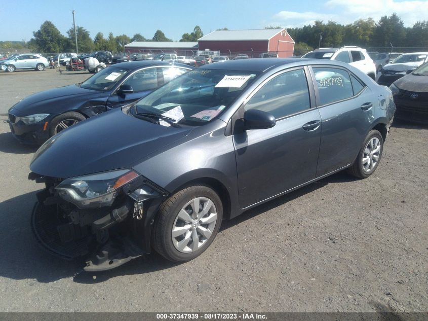 2014 TOYOTA COROLLA L/LE/S/S PLUS/LE PLUS - 2T1BURHE4EC167637
