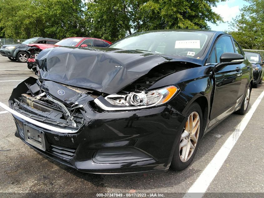 2016 FORD FUSION SE - 3FA6P0H76GR348523